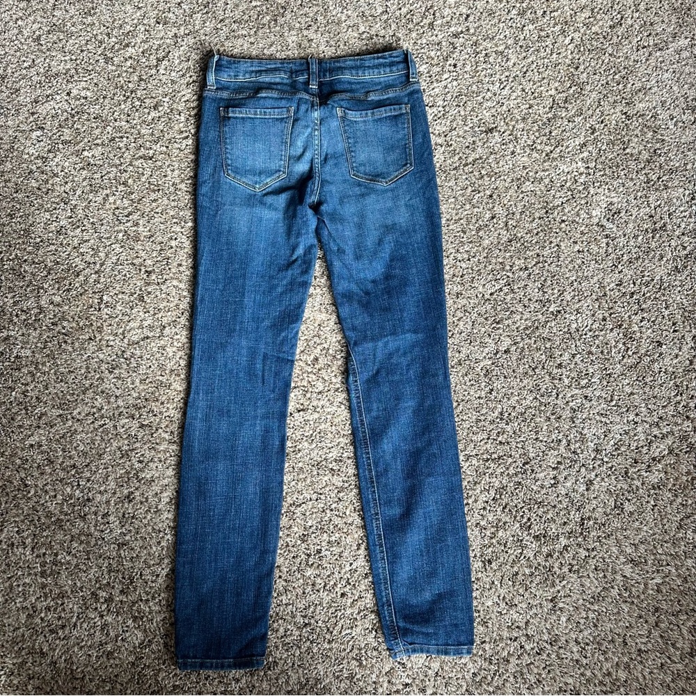 Eunina Distressed Denim Stretch Skinny Jeans Size 3 - Picture 2 of 6